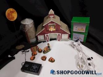 House of Lloyd Christmas Around the World Lighted Country Living Barn