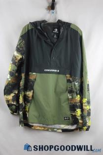 Converse Men's Green / Black Jacket Sz M