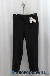 NWT Charter Club Womens Black Slim Trouser Pants Sz 6