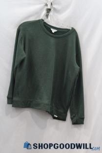 Orvis Women's Dark Green Long Sleeve Pullover Sweater sz L