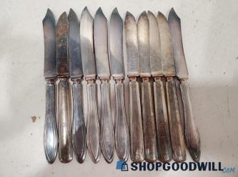 Rogers Miniature Kitchen Knives & Mixed Utensils Lot