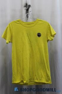 Patagonia Women's Bright Yellow Graphic Pullover T-Shirt SZ XS