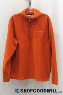 Columbia Men's Orange Thermal Insulated Sweater SZ L