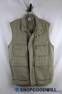 Columbia Brown Men's Cargo Vest Sz L