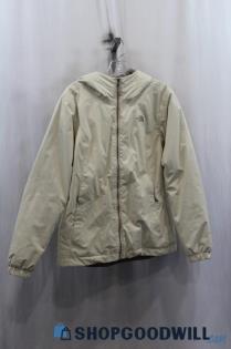 The North Face Womens Cream White Parka Jacket Sz M