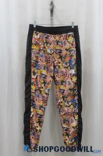 The North Face Women's Black/Multicolor Floral Print Tech Jogger Pant SZ M