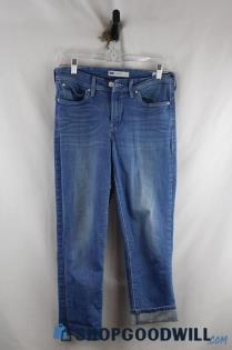 Levi Strauss & Co. Women's Blue Mid Rise Skinny Jeans Sz N/A