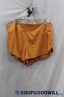 Athleta Women's Orange Run With It Short Sz XL