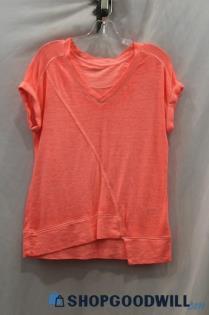 Calvin Klein Women's Pink Performance T-Shirt Sz S