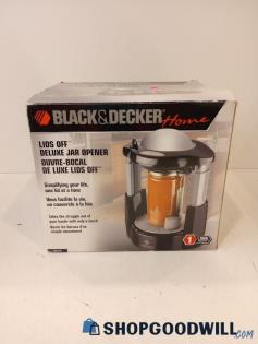 Black & Decker Home Lids Off Deluxe Jar Opener JW275