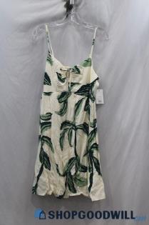 NWT Nine West Women's Green and Beige Tank dress sz L