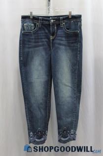 Vigoss Women's Blue Wash Slim Skinny Jean SZ 12