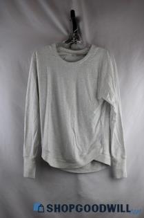 Athleta Women's White Sweatshirt Sz M