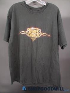 Harley Davidson Men's Black Fairbault Graphic Short Sleeve T Shirt SZ XL