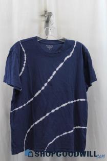 Athleta Women's Blue/White Pullover T-Shirt SZ S