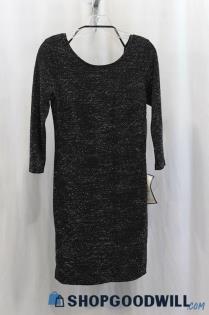 NWT Trixxi Women's Black Shimmer Sheath Dress SZ 13