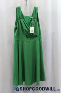 NWT Grace Karin Women's Green Tank Dress SZ XL