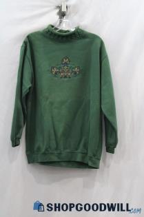 Hunt Club Women's Green Pullover Sweater sz M