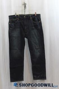 Levis 506 Dark Wash Regular Fit Jeans Sz 35x25