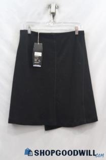 NWT Zque Women Black Knee Length Skirt Sz M