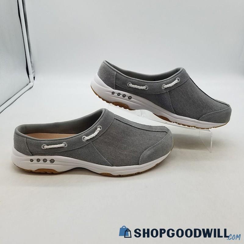 Easy Spirit Women's Travelport 23 Gray Synthetic Mules Sz 11 ...