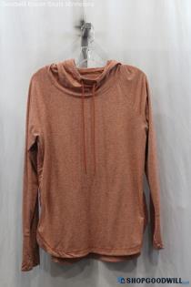 Athleta Womens Heather Orange Sweater Sz M