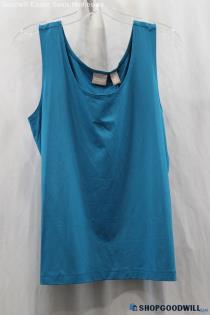 NWT Chico's Women's Blue Tank Shirt SZ L