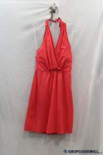 Athleta Women's Pink Padded Halter Dress Casual Dress Sz 10T