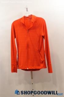 Athleta Women's Red Zip Up Sweatshirt SZ S