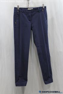 Michael Kors Women's Blue Trouser Pants SZ 2