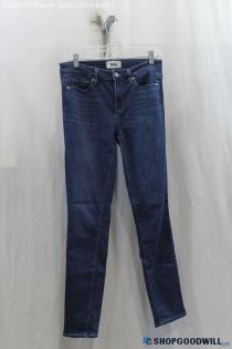 Paige Womens Blue Skinny Jeans Sz 28