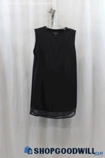 Athleta Women's Black Sheer Tank Shirt SZ PXS