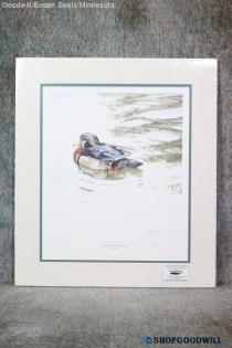 "Promised One-Wood Duck" Chris Bacon Signed Wildlife Nature 2023/5700 Print Art