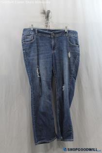 Lane Bryant Womens Blue Bootcut Jeans Sz 18P