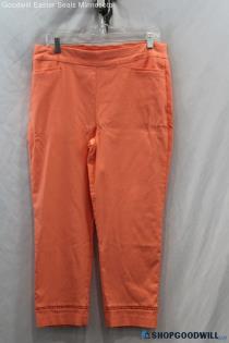 Chico's Women's Pink Ankle Pants - Size L