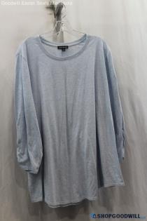 Lane Bryant Women's Heather Blue Pullover Sweatshirt SZ 26/28