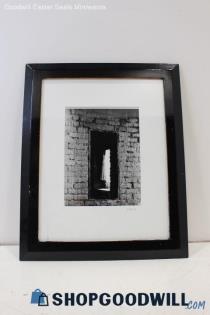 "The Vintage Dress" Kilkelly Signed Framed & Matted Black & White Photograph