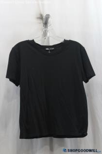 Zara Womens Black T-shirt Sz M