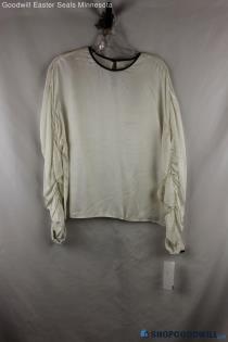 Tularosa Women's White Viscose Blouse - Size S