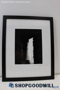 'The White Dress in the Window" Kilkelly Signed Framed & Matted Blk/Wht Photo