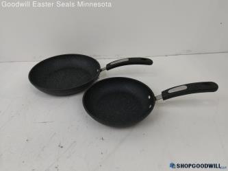 Starfrit The Rock 9 1/2" & 8" Frying Pans Skillets Cookware