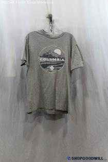 Columbia Women's Light Gray T-shirt - Size L