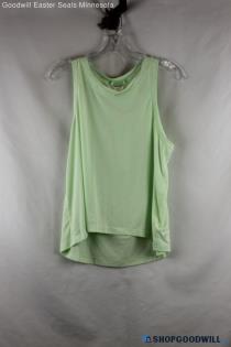 Athleta Women's Green Polyester Tank Top - Size L