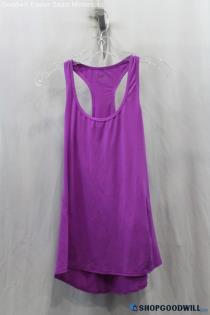 Athleta Womens Purple Racer Back Tank Sz S