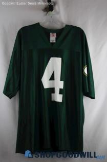 NFL Players Men's Green  Green Bay Packer Fayre #4 Jersey Sz L