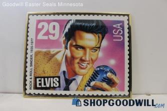 1992 United States Postal Service Elvis Presley Stamp Design Print 29cents Frame