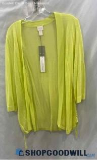 NWT Chico's Women's Light Green Cardigan - Sz L