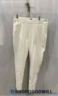 Chico's Women's White Chino Pant - Sz 12T