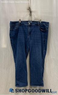 Lane Bryant Women's Blue Crop Jeans Sz 24