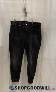 Lucky Brand Women's Heather Black Skinny Ankle Jean - Sz 12